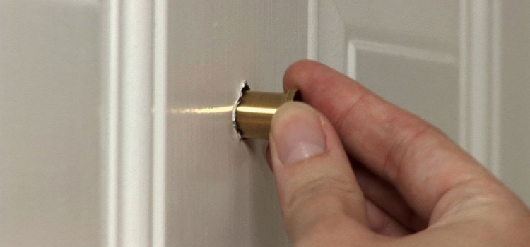 peephole door repair in Larkfield-Wikiup